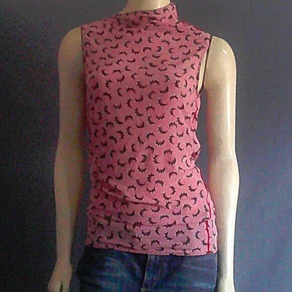 Marni Italy Pink 100% Silk Sleeveless Top IT 38 Sm - Picture 3 of 12